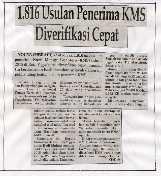 Kliping jogja terbaru