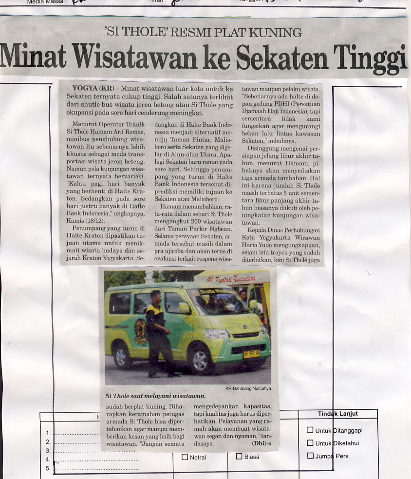 Kliping jogja terbaru