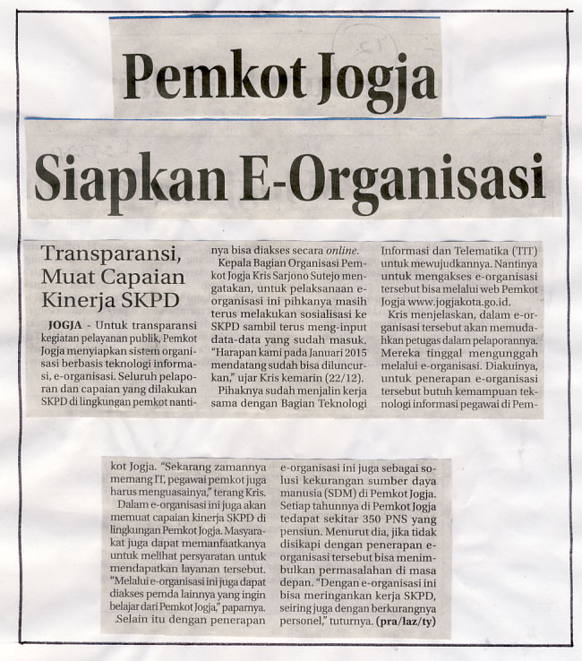 Kliping jogja terbaru