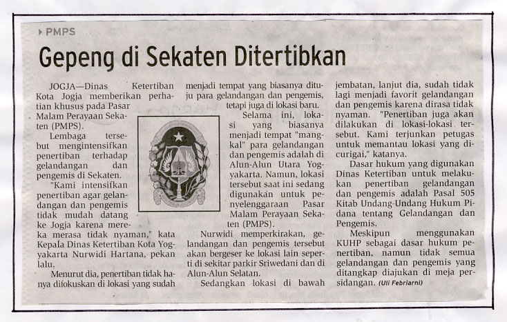 Kliping jogja terbaru