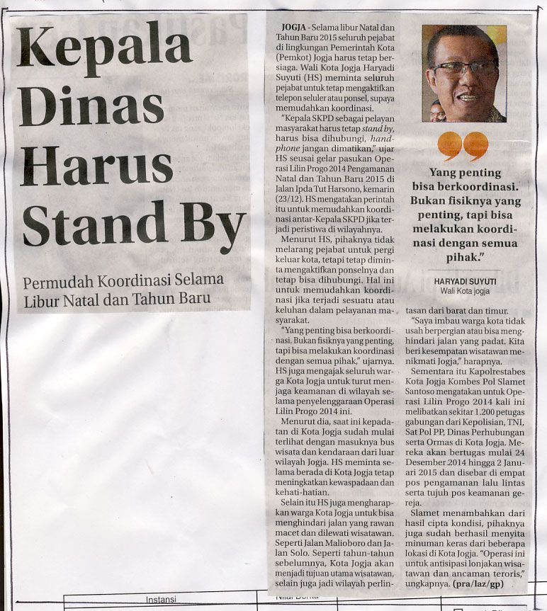 Kliping jogja terbaru
