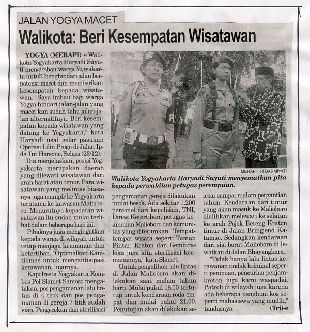 Kliping jogja terbaru
