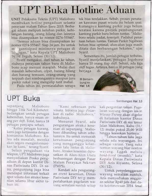 Kliping jogja terbaru