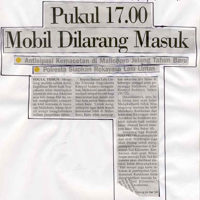 Kliping jogja terbaru