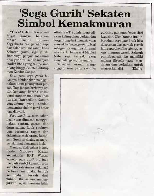 Kliping jogja terbaru