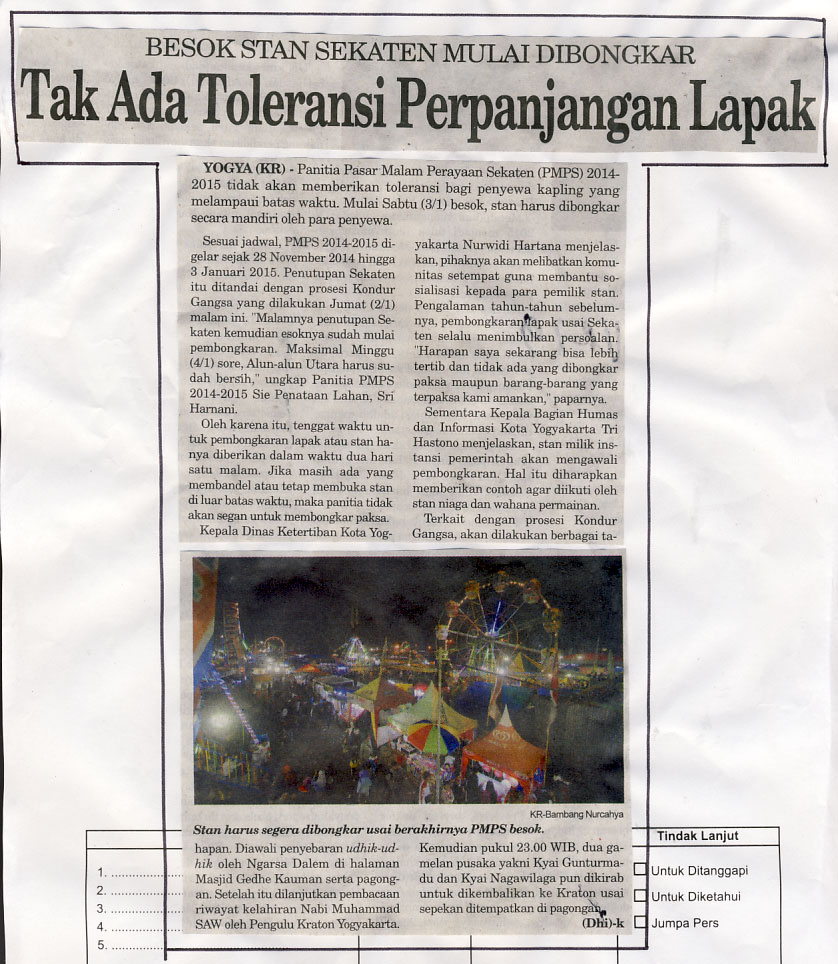 Kliping jogja terbaru