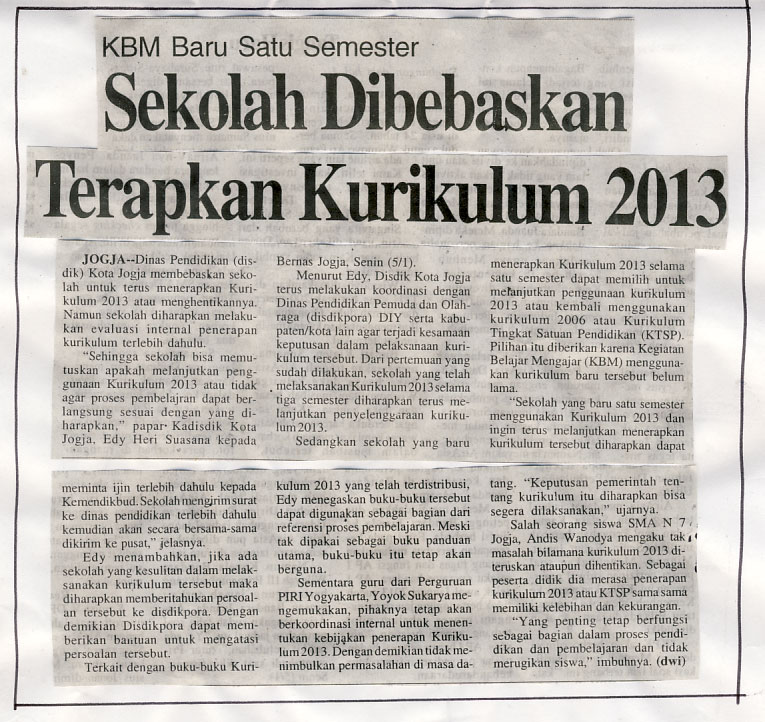 Kliping jogja terbaru
