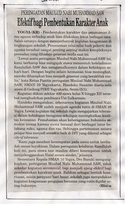 Kliping jogja terbaru