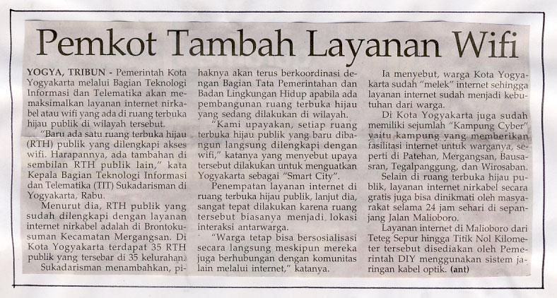 Kliping jogja terbaru