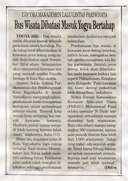 Kliping jogja terbaru