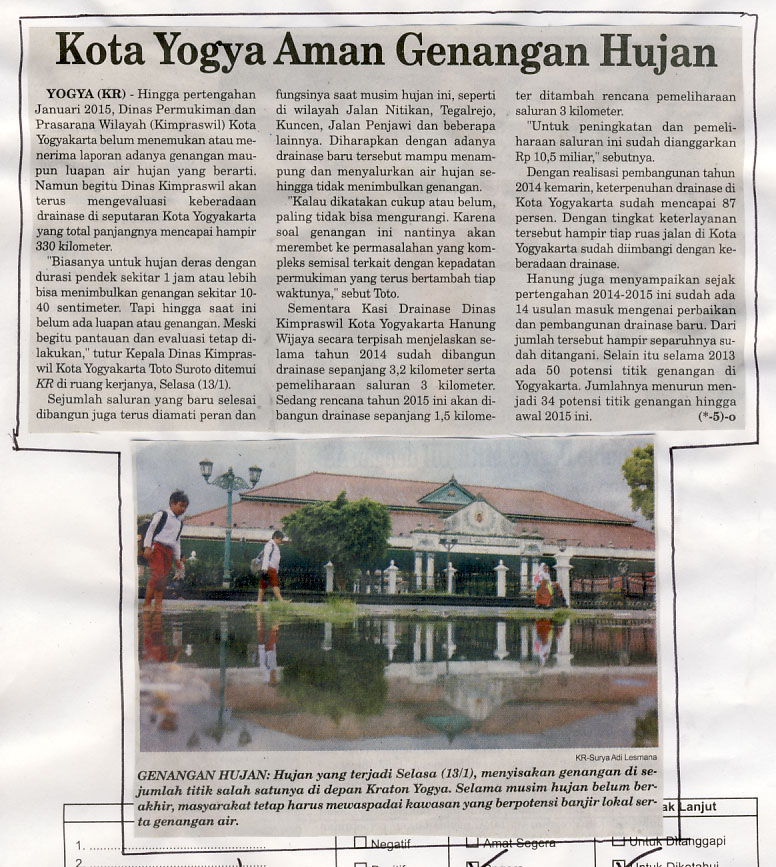 Kliping jogja terbaru
