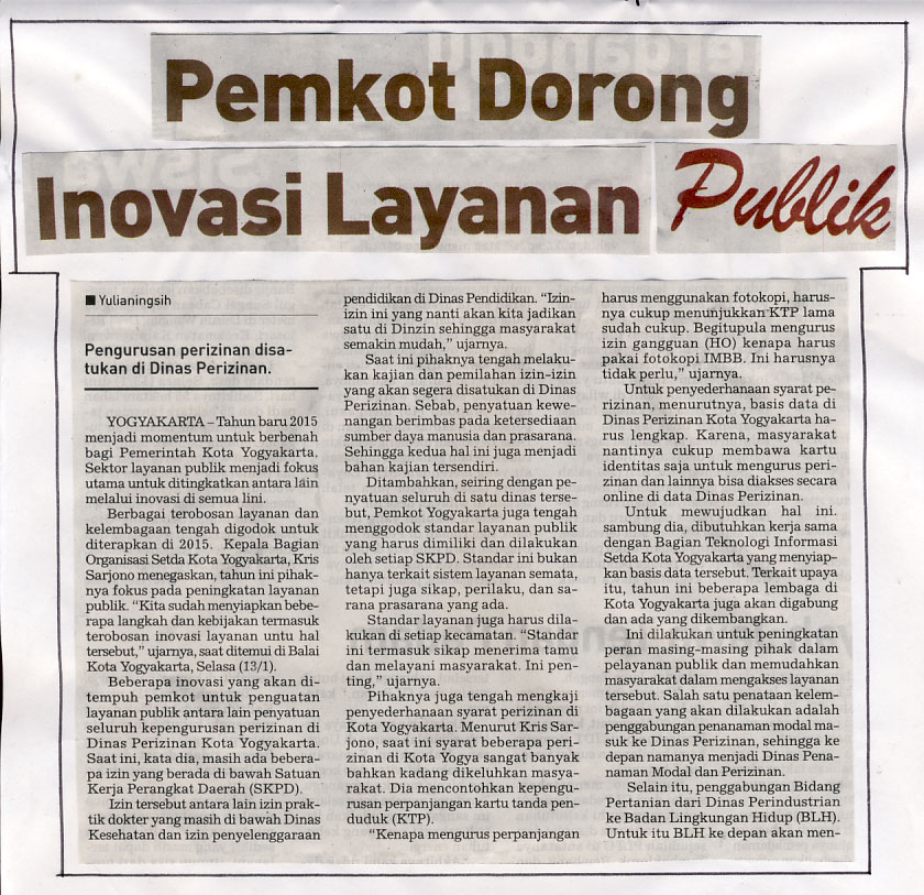Kliping jogja terbaru