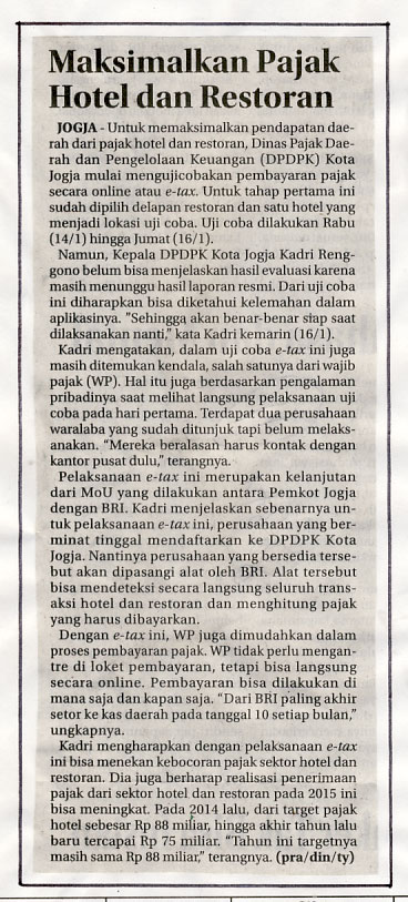 Kliping jogja terbaru