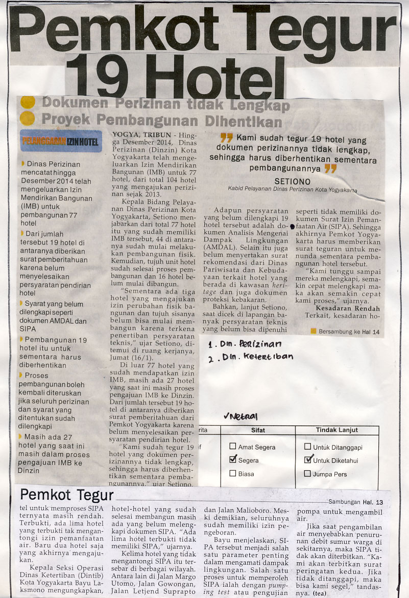 Kliping jogja terbaru