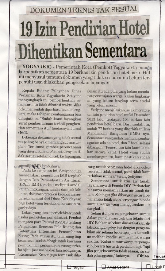 Kliping jogja terbaru