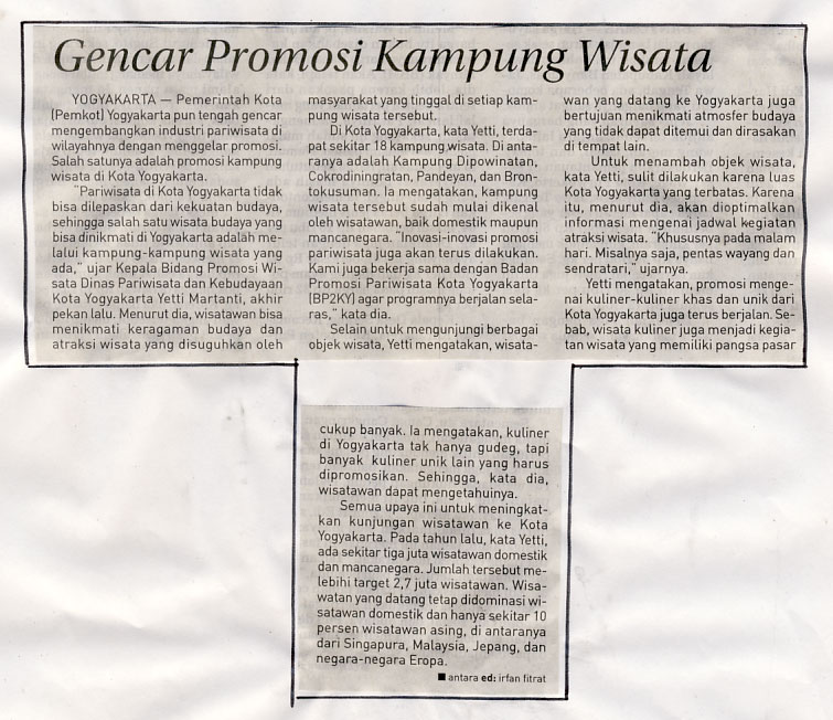 Kliping jogja terbaru
