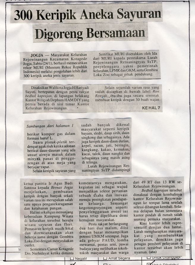Kliping jogja terbaru