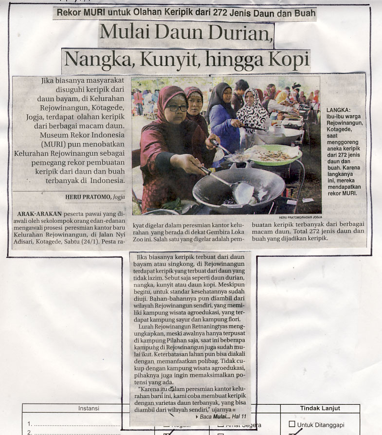 Kliping jogja terbaru