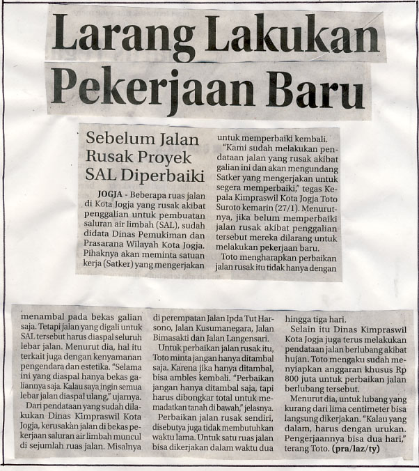 Kliping jogja terbaru