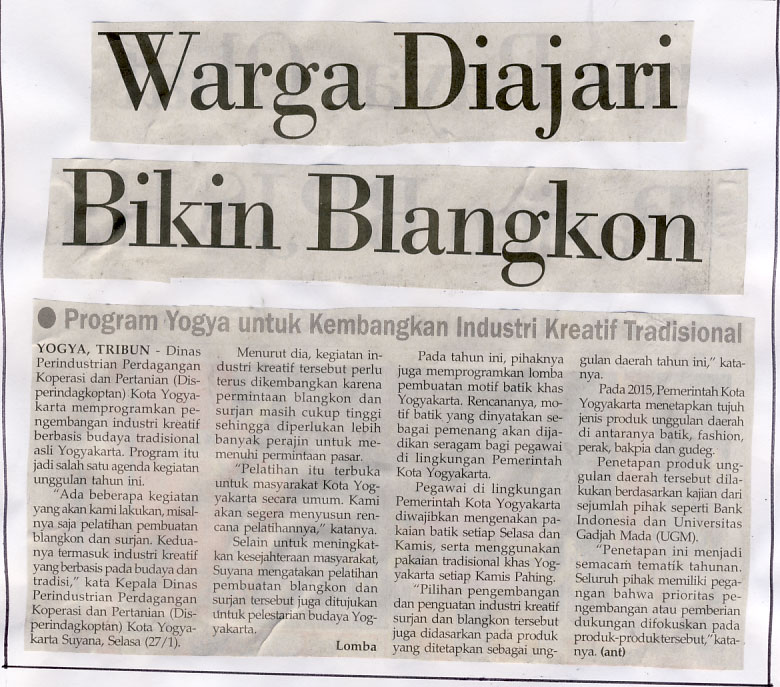 Kliping jogja terbaru