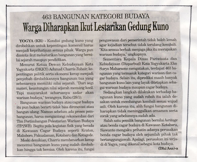 Kliping jogja terbaru