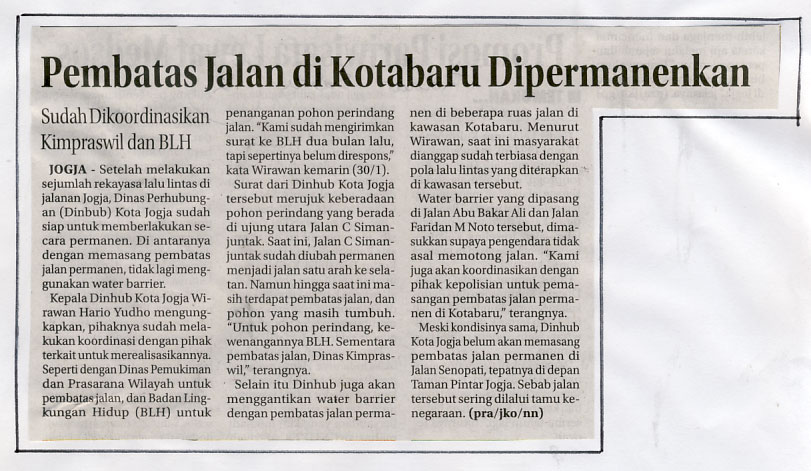 Kliping jogja terbaru