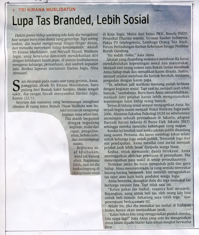 Kliping jogja terbaru
