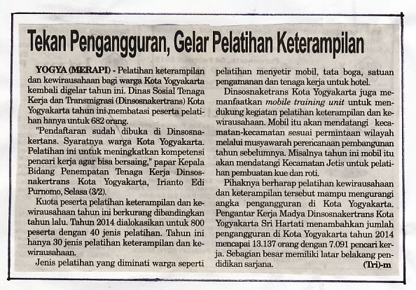 Kliping jogja terbaru