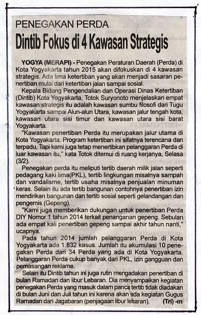 Kliping jogja terbaru