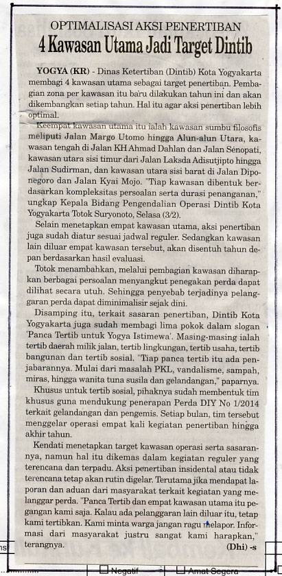 Kliping jogja terbaru