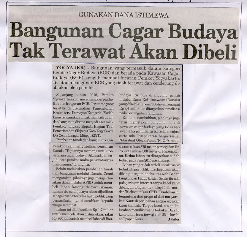 Kliping jogja terbaru