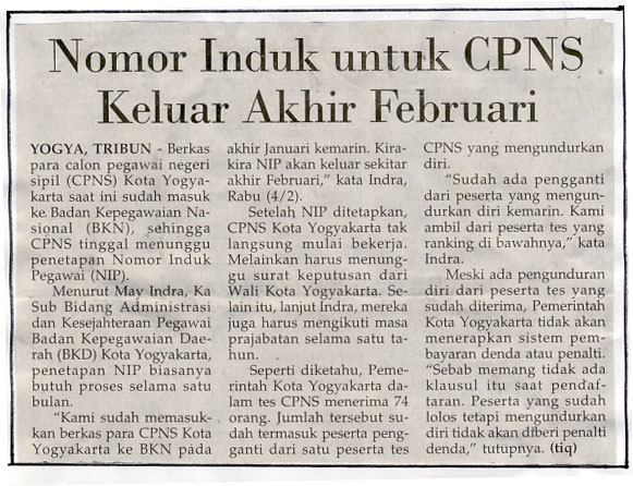 Kliping jogja terbaru