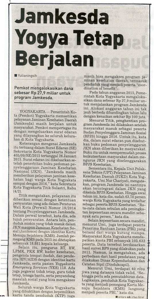 Kliping jogja terbaru