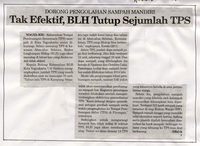 Kliping jogja terbaru