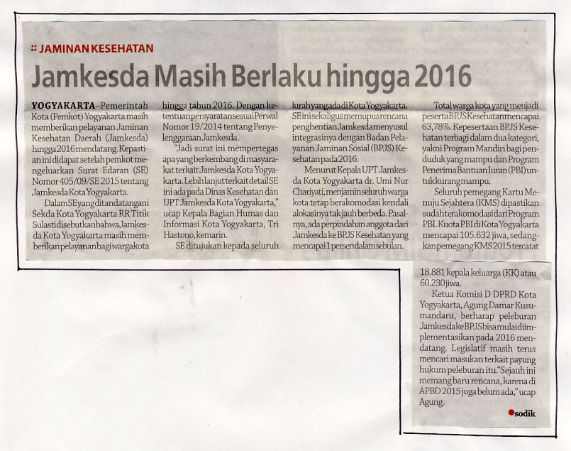 Kliping jogja terbaru