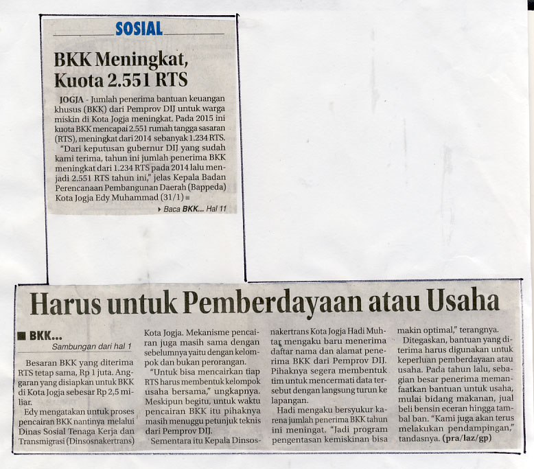 Kliping jogja terbaru