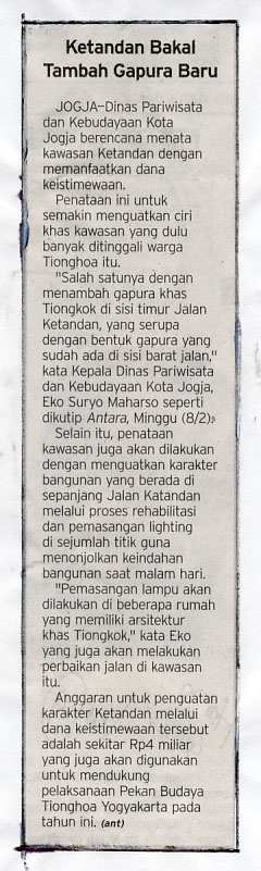 Kliping jogja terbaru