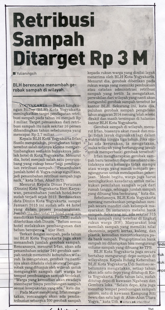Kliping jogja terbaru