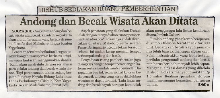 Kliping jogja terbaru