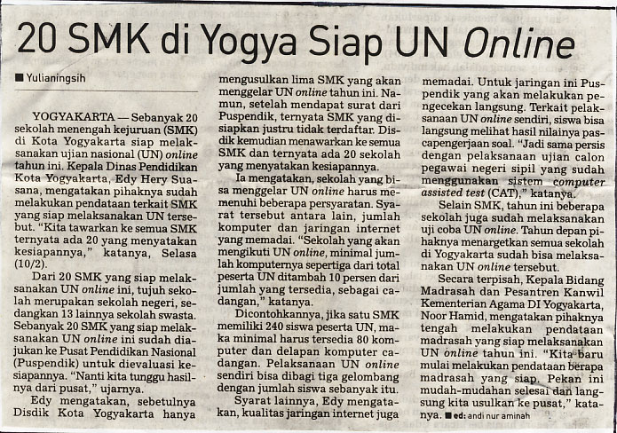 Kliping jogja terbaru