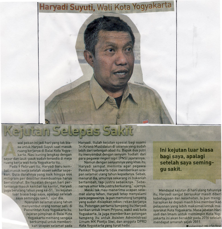 Kliping jogja terbaru