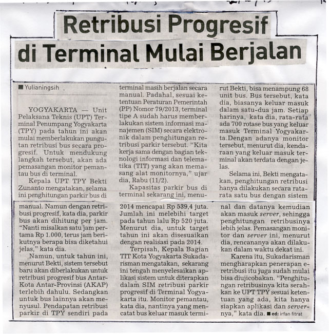 Kliping jogja terbaru