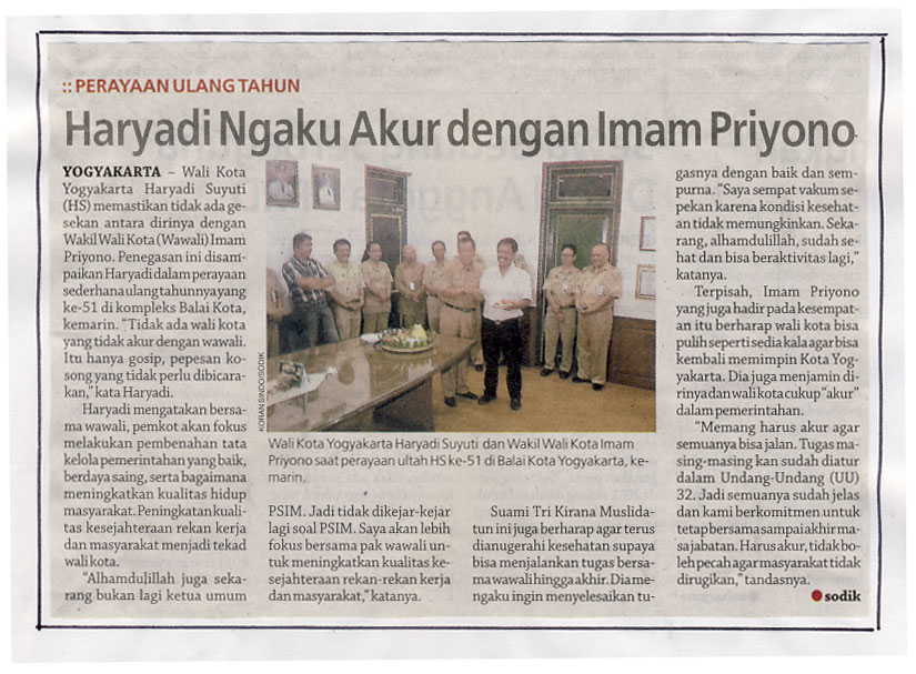 Kliping jogja terbaru