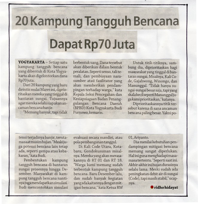Kliping jogja terbaru