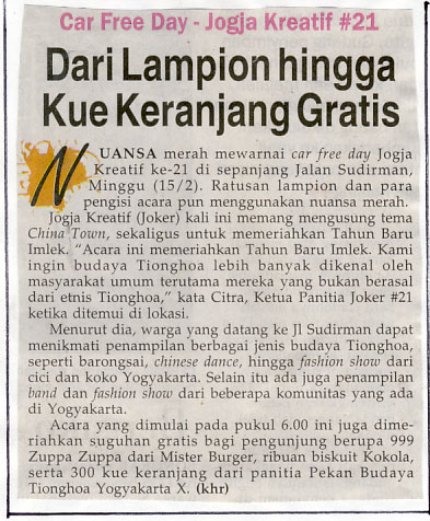 Kliping jogja terbaru
