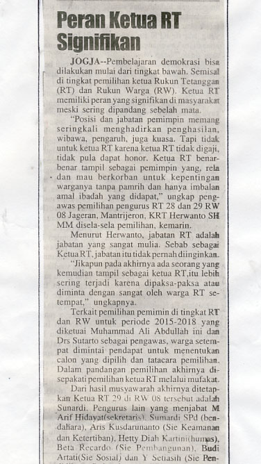 Kliping jogja terbaru
