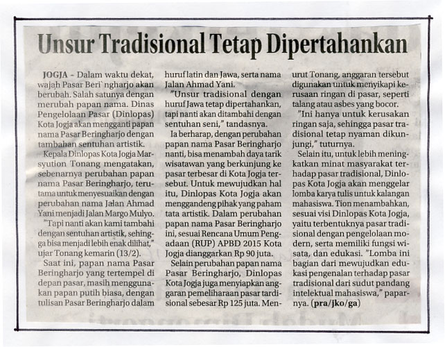 Kliping jogja terbaru