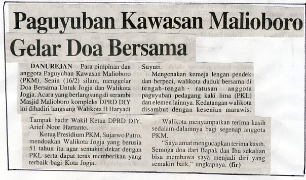 Kliping jogja terbaru
