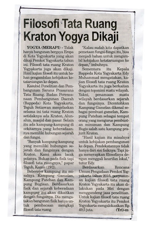 Kliping jogja terbaru
