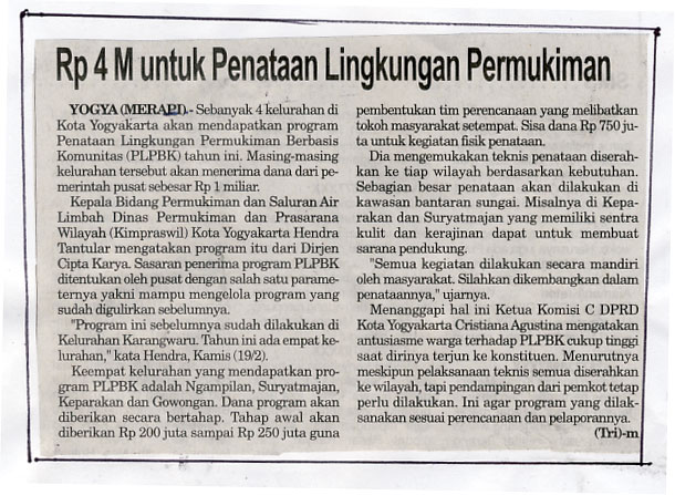 Kliping jogja terbaru